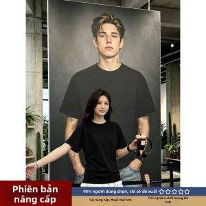 Áo Thun Slim Fit Vai Thẳng 100% Cotton Mềm