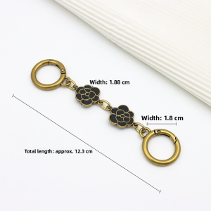 Lv Wine God Bag Extension Chain Underarm Shoulder Strap Accessory Ladies Mahjong Bag Modification Tsubaki Flower Chain Replacement