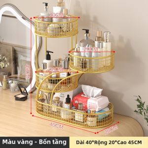 NIFENG | Hộp Đựng Đồ Trang Điểm Bút Chải Bông Phấn