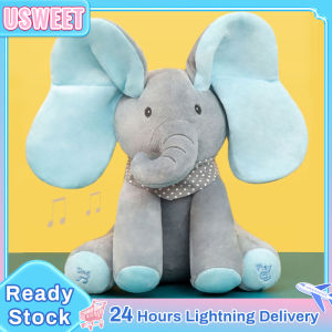 Plush Toys Elephant Toys Plush Toys Elephant Korean Style Stuffed Toy Electric Plush Toy Childrens Comfort Doll Stuffed Kids Cute Doll Stuff Baby Elephant Electric Soft Baby Plush Toys