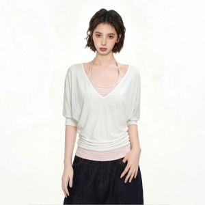 OGOKO | Sun Protection Cooling Ice Silk T-shirt and Vest Two Piece Set