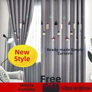 Half-Light Blocking Short Curtain