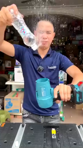 [ THÂN MÁY ] Thổi Phản Lực Boshun Động Cơ Lõi Đồng Công Suất Lớn Dùng Pin Có Chân Pin Phổ Thông