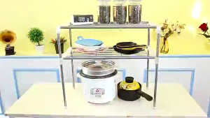 ชั้นวางไมโครเวฟ 1/2ชั้น แข็งแรงทนทาน ประกอบง่าย ประหยัดพื้นท ชั้นวางของในครัว ชั้นวางอเนกประสงค์