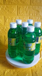 MAXGLOW Intensified Green Dishwashing Liquid with Grease Cutter [Wholesale Price] – 6 Pieces (350 ml)