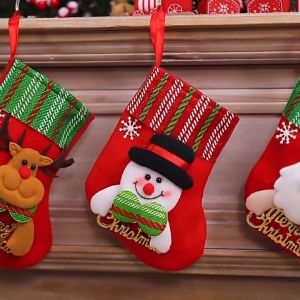 Big christmas socks gift bags stockings xmas tree hanging ornament personalized christmas stockings christmas tree stockings santa clause decoration snowman christmas decor merry christmas banner set xmas tree christmas decorationsBINLU