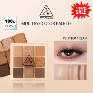 3CE | [ClearanceSale] 3CE Multi Eye Color Palette BUTTER CREAMHighly PigmentedBeginner-Friendly​Korean CosmeticKorean Makeup