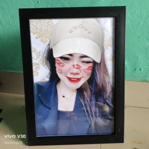 Cetak Foto Plus Bingkai Ukuran A4 / Ukuran 10R (21 X 30)
