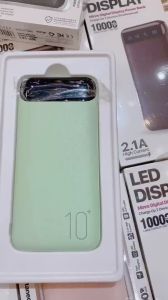 Pin sạc dự phòng WK-161 10000mAh chính hãng 2 cổng tích hợp đèn led sạc nhanh bảo hành 12 tháng Trùm Sỉ Gia Thành