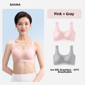 Baisina | Seamless Sports Bra Wireless Plus Size