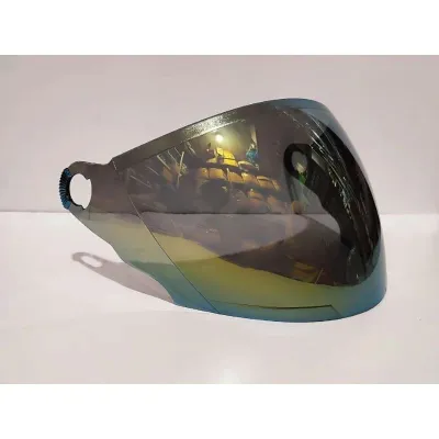 Kaca helm ink Cx22 hitam bening silver pelangi