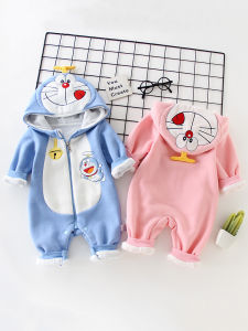 Princess Style Baby Girl Romper Set Newborn Full Month Hundred Days Clothes Autumn Winter Cotton Polyester Blend Baby Outfit