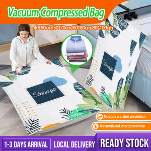 🇲🇾Ready Stock Vacuum Bag Clothes Organization Vacuum Storage Bag Vacuum Plastic Bag With Electric Pump Plastik Vacum Bag