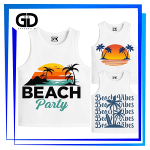 GDapparelco Sando for kid boy Summer Beach Tank Top for Baby Toddler Kids Boys Girls Casual Shirt