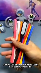 USB LED Lamp / Lampu Sikat Gigi Emergency Lamps Light Portable Belajar Baca Laptop Powerbank EA022