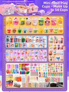 DIY Mini Milk Tea Cup Educational Toy for Kids