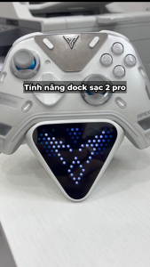 [Chính Hãng] [BH12T] Dock Sạc 2 Pro Trắng dành cho Tay Cầm Flydigi Apex 5 / Vader 5 Pro