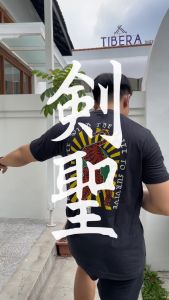 Kensei T-Shirt Kaos Lengan Pendek Koruso Black KS023