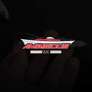 Umpan Metal Jig 40 Gram MONGKALO AMBISIOUS GID Zebra Glow In The Dark Sisik Besar Micro Jig 40g 40gr