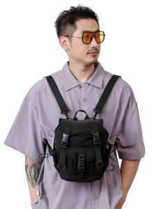 Balo Vuông Dung Tích Lớn Cho Nam Túi Đeo Vai Đôi Túi Du Lịch Túi Đựng Đồ Nhỏ Thời Trang Túi Đựng Đồ Dùng Cá Nhân