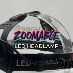 T80 Head lamp With Zoom Rechargeable Battery Adjustable Head Torch Lampu Suluh for Camping Hiking Fishing Headlight