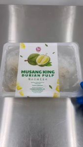 Old Tree Musang King Black Gold Frozen Durian Pulp 300g 老树猫山王黑金榴莲冷冻果肉300g