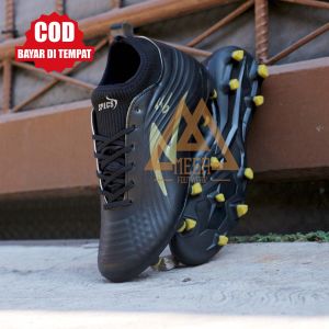 COD SALE SEPATU SEPAK BOLA PRIA OLAHRAGA BOLA INFINITY HIGH HITAM GOLD MADE IN VIETNAM IMPORT SEPATU TERBARU TERMURAH TERLARIS
