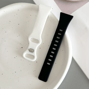 Pure Color Silicone Watchband Small Waist GT4 Compatible with GT2 Huawei GT3 Watch4Pro Bracelet 41 Honor Magic2