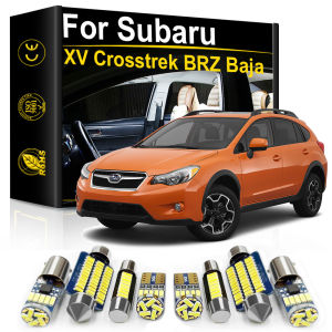 Car Interior LED Light For Subaru XV Crosstrek Tribeca BRZ Baja 2003-2020 Accessories Canbus
