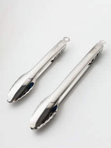 Vv Kitchen Non-Silicone Steak BBQ Meat Cooking Bread Clamp V-25M6-8 Food Clamp Kitchen Utensils BBQ Grilling Tools