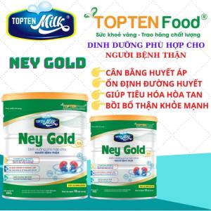 Sữa NEYGOLD 800gr Sữa Cho Người Bệnh Thận TOPTENMILK NeyGold