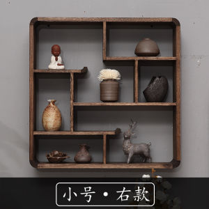 ชั้นวางของติดผนังไม้ดิบสไตล์เรียบง่ายและสร้างสรรค์สำหรับห้องนอนและห้องรับแขก ชั้นวางของติดผนังแบบติดผนัง ตกแต่ง