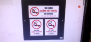 Decal Cấm Hút Thuốc sticker cho Hàng Quán Công Ty Nơi Công Cộng Chống thấm nước có bồi CARTON