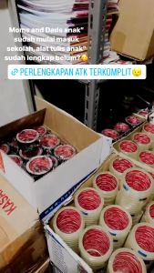 (1PCS) Masking Tape Lakban Kertas 1inc X 24 mm X 15 yard