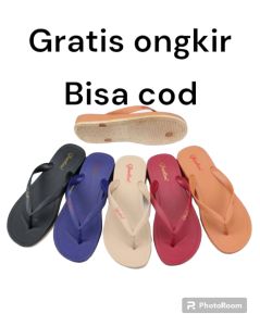 Sandal model jepit glanstone untuk wanita