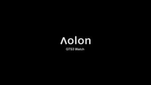 Aolon GTS3 Smart Watch 41MM Ultra Thin Amoled AOD Anti-scratch IP68 Fitness Smartwatch Original