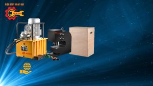 Máy Đột Thủy Lực CH80 - đột sắt tối đa 16 ly - 2 đường dầu - Bảo hành 6 tháng