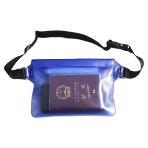 Transparent Waterproof Fitness Swimming Mobile Phone Waist Bag Close-Fitting Sports Protective Case for Men And Women