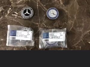 Logo Mercedes Gắn Trang Trí Đầu Và Đuôi Xe Mercedes Benz Đường Kính 57mm