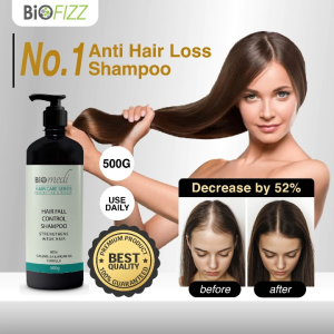 BIOMEDI Hair Fall Control Shampoo 500g Silky Smooth Daily Moisture Anti Hair Loss Hair Regrowth