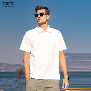 Enjeolon | Deconstructed Casual Business Polo Shirt Short Sleeve