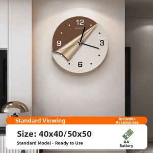 Modern Classic European-Style Wall Clock Luxury Elegant Design