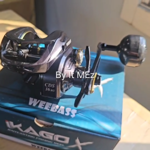 ของแท้ ราคาถูก ❗❗ รอกหยดน้ำ รอกเบท Weebass Ikago-X 6+1BB เหมาะสำหรับงานจิ๊กกิ้งทางทะเล Casting Reel