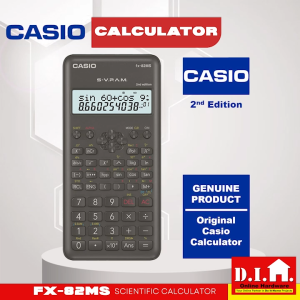 Do It Home Casio FX-82MS Scientific Calculator SV.P.A.M. Model 10+2 Digits (2nd Edition)