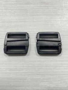 Ultra-Thin Quick-Release Side-Slide Plastic Buckle 20mm Wide Black Snap Button for Bags Accessories Fashionable And Durable