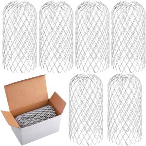 4pcs Set Tiangou Anti-Leaf Filter Plug-in Floor Drain Cover Anti Blocking Pipeline Aluminum Mesh Net Drainage System Pipe Filter