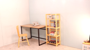 Kệ Sách Gỗ Cao Su 5 Tầng