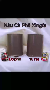 ( Tặng Cọ )Nâu Cà Phê Xingfa Kẽm Dolphin hoặc 1KYes 800gr