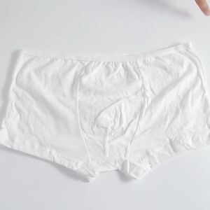 Disposable Underwear Men Boxer Brief Panties Women 100% Cotton Underwear Travel Men And Women Separate Sealed Package 5Pcs Per Package