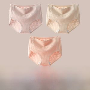 Miiow | High Waist Cotton Underwear Womens New 2024 Antibacterial Long Crotch Velboa Cotton Abdomen Control Triangle Panties